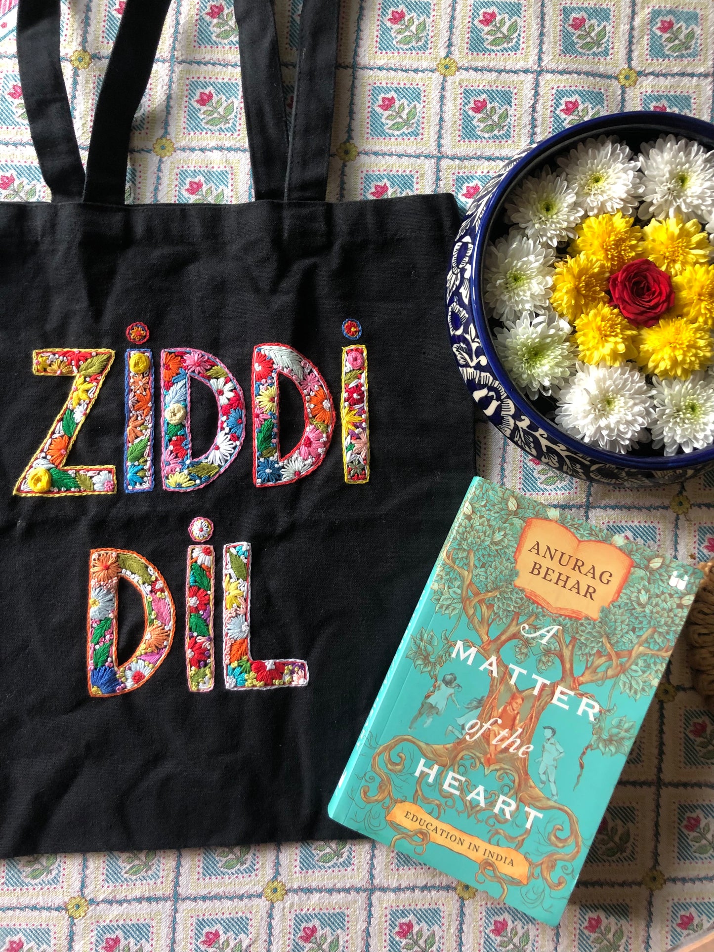 "Ziddi Dil" Tote Bag