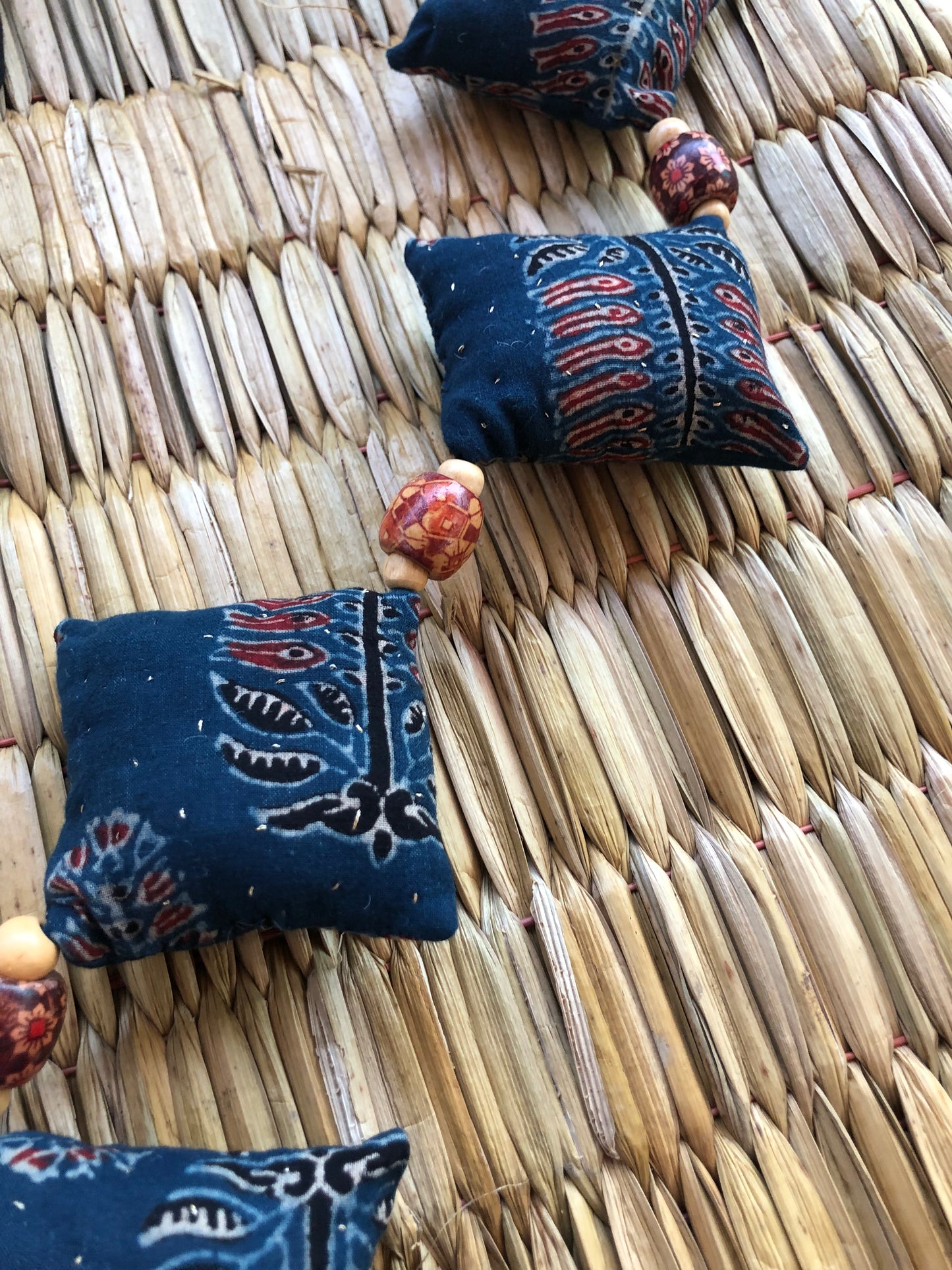 Trees and Fireflies: Soft Wall Hanging