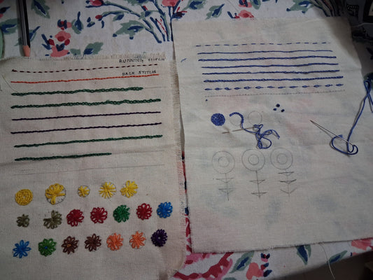 Our Embroidery Circle: A Running Thread