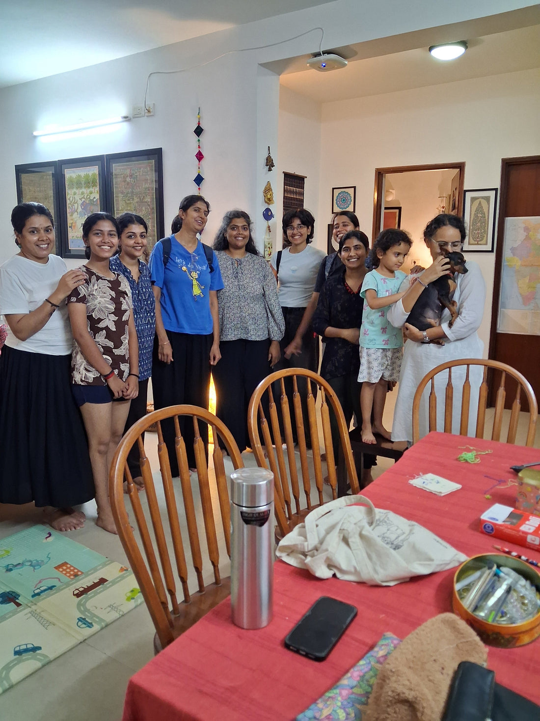 Our Embroidery Circle: A Running Thread
