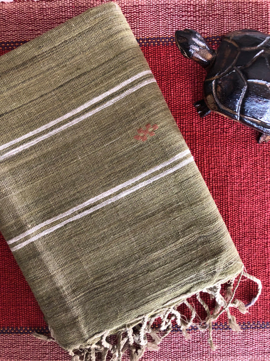 Eri and Cotton Mix Stole