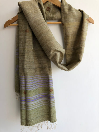Eri and Cotton Mix Stole