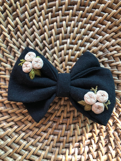 Hair bow (black)