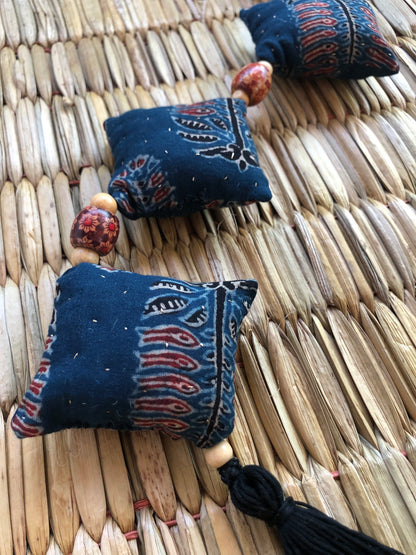 Trees and Fireflies: Soft Wall Hanging