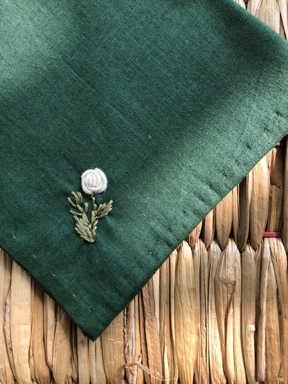 Tarulata Handkerchief (Dark Green)