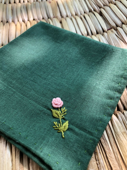 Tarulata Handkerchief (Dark Green)