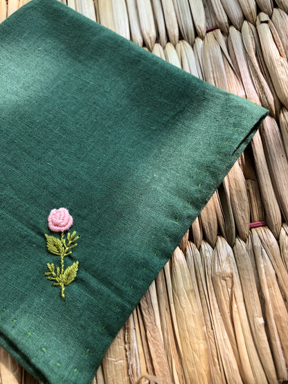 Tarulata Handkerchief (Dark Green)