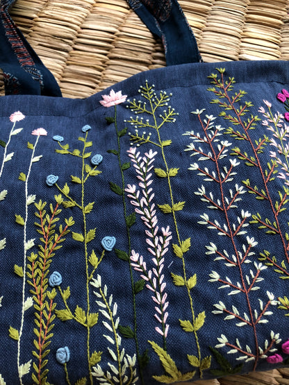 Ajrakh Meadow Handbag