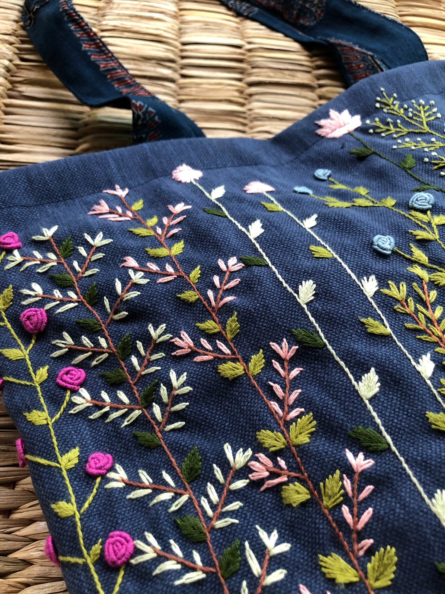 Ajrakh Meadow Handbag