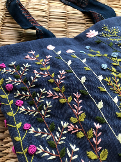 Ajrakh Meadow Handbag