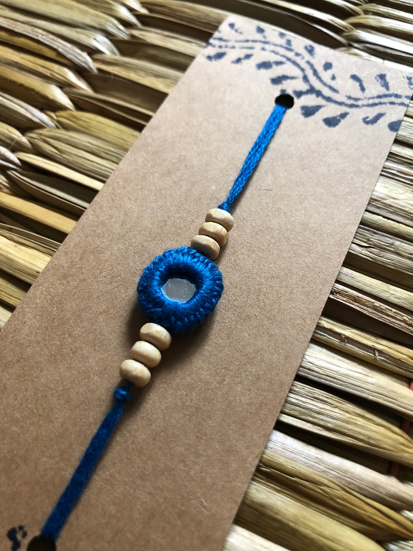 Mirror Work Rakhi