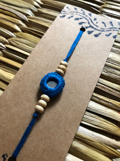 Mirror Work Rakhi