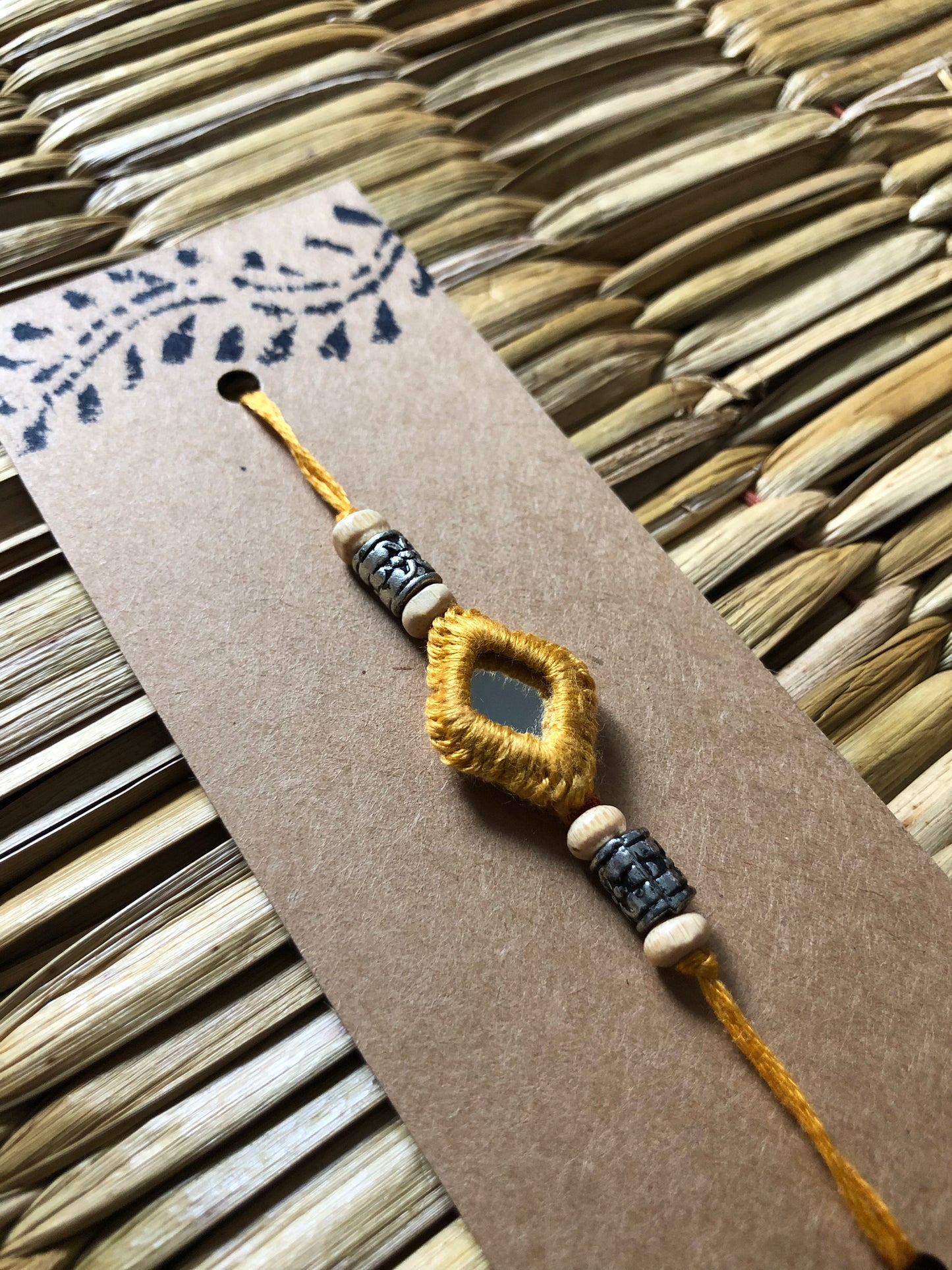 Mirror Work Rakhi