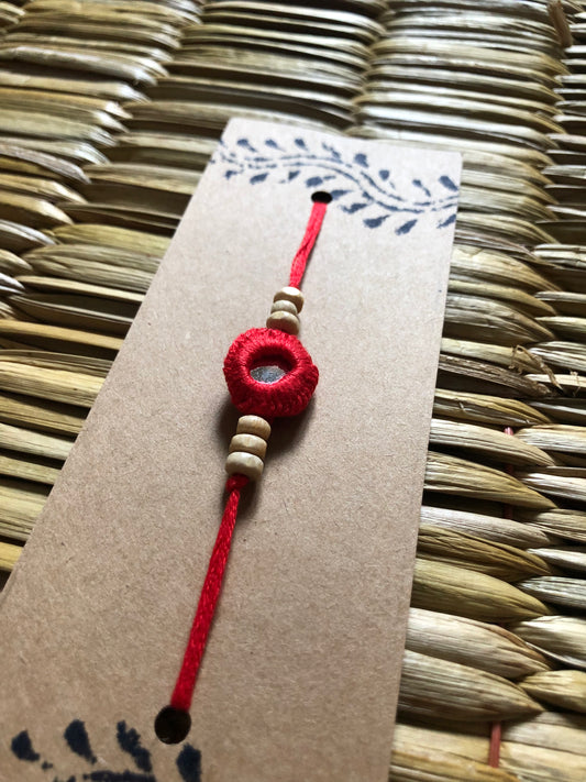 Mirror Work Rakhi