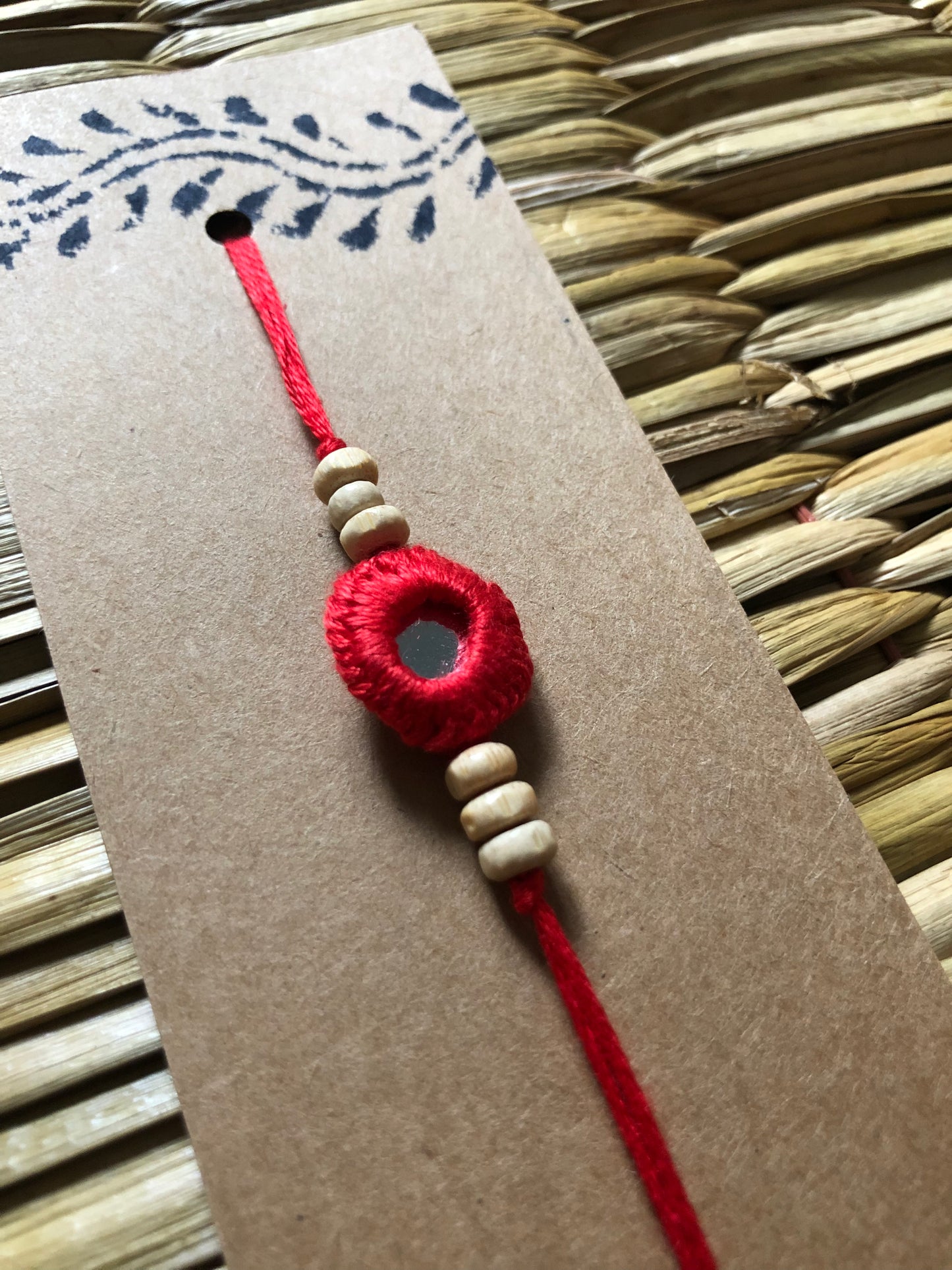 Mirror Work Rakhi