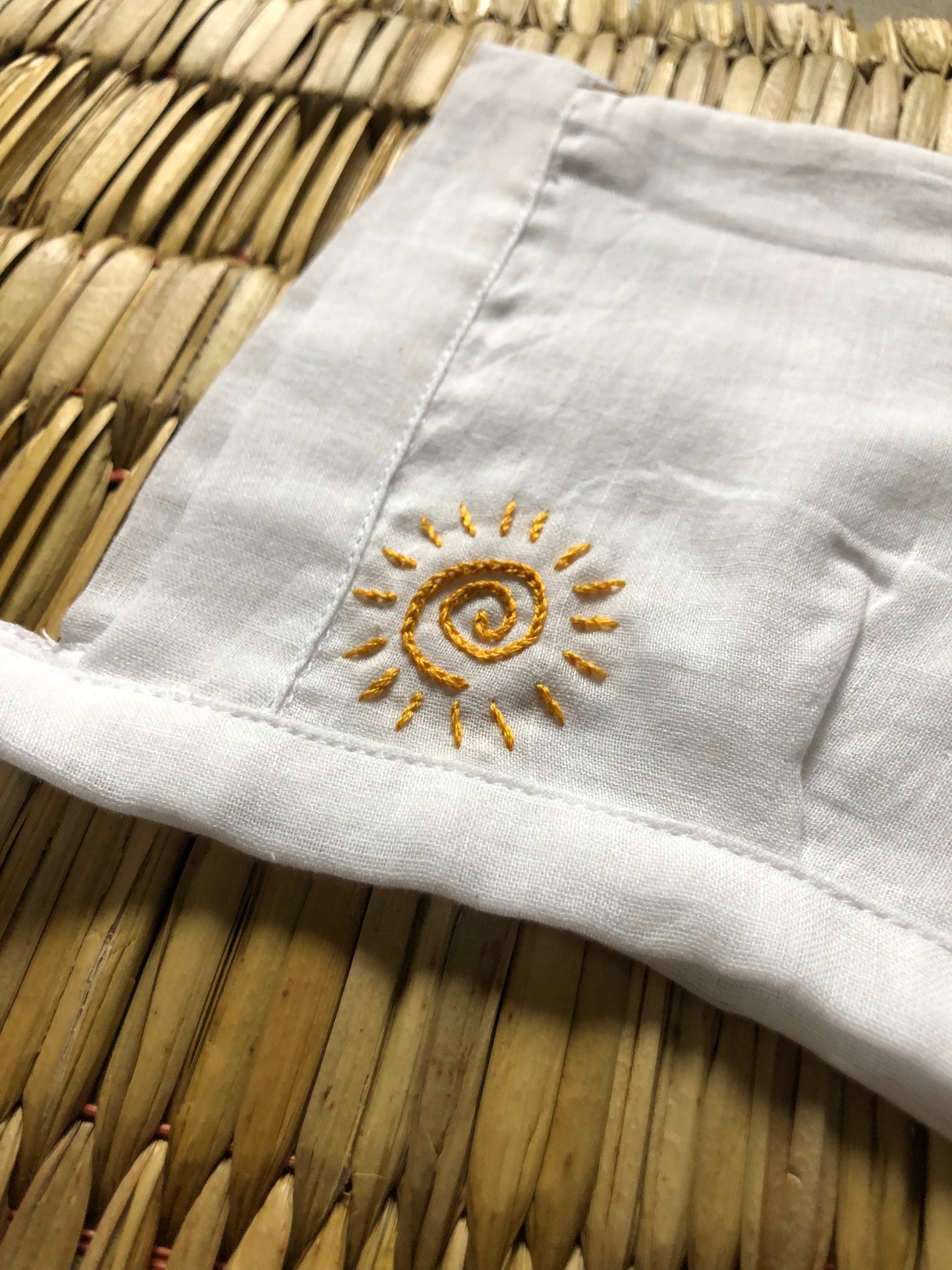 Muslin Jhabla & Bonnet Set