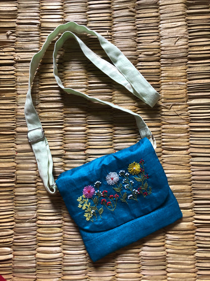 Valley of Flowers Sling Bag