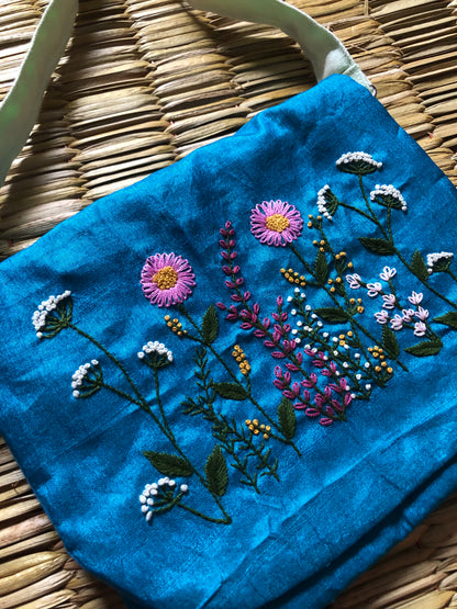 Valley of Flowers Sling Bag