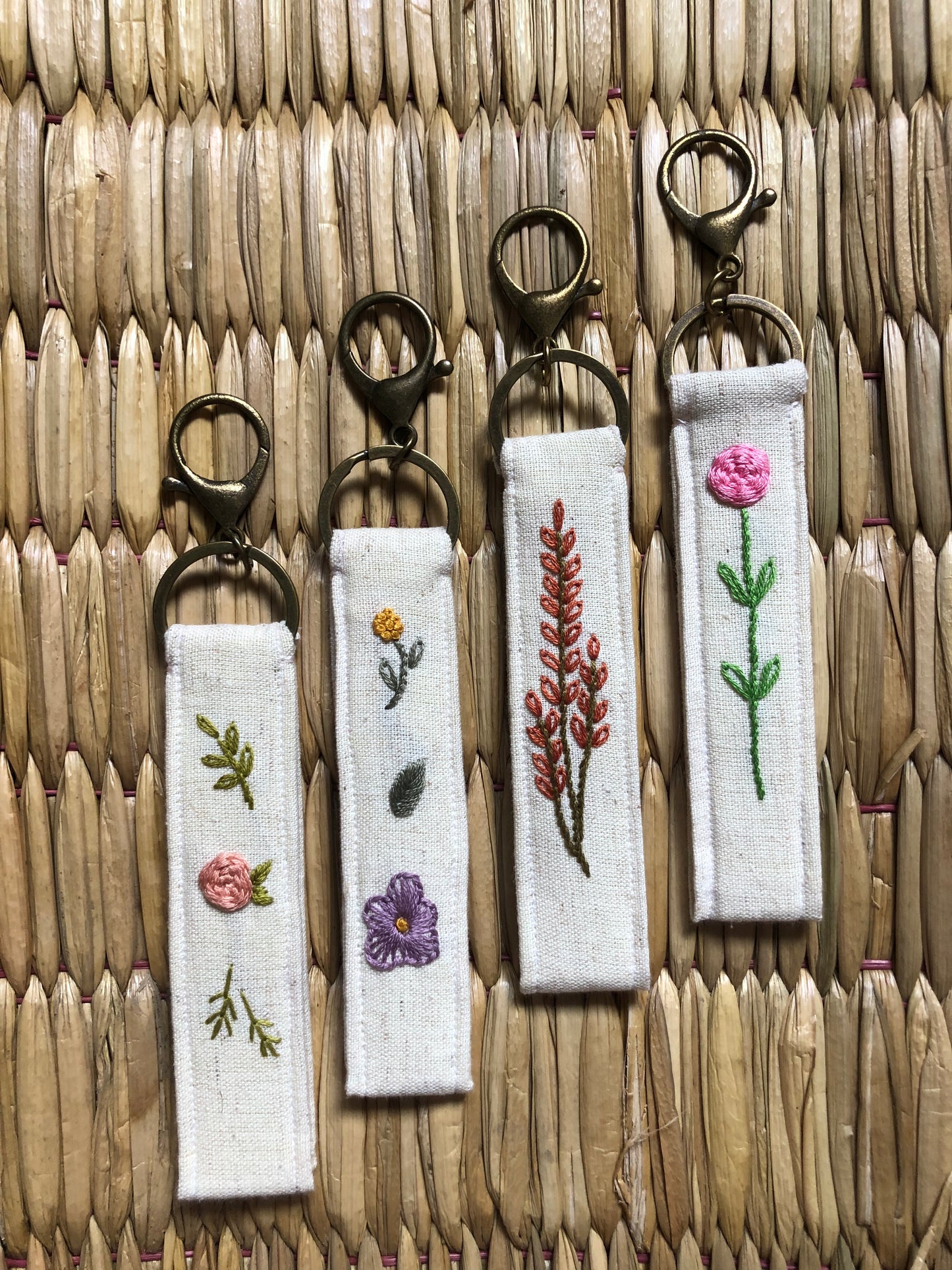 Embroidered Wristlets (set of 4)