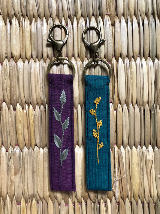 Embroidered Wristlets (set of 2)