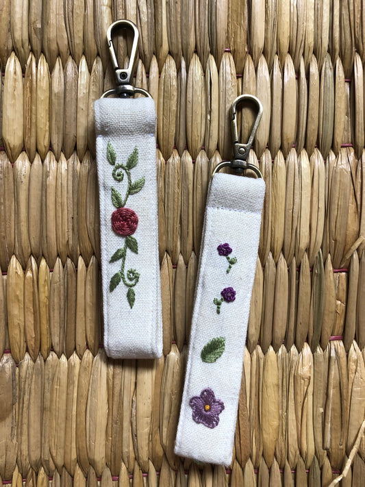 Embroidered Wristlets (set of 2)
