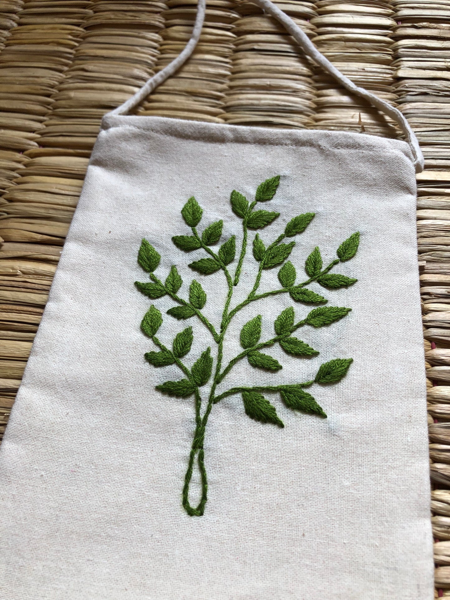 Everyday Embroidered Sling