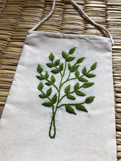 Everyday Embroidered Sling