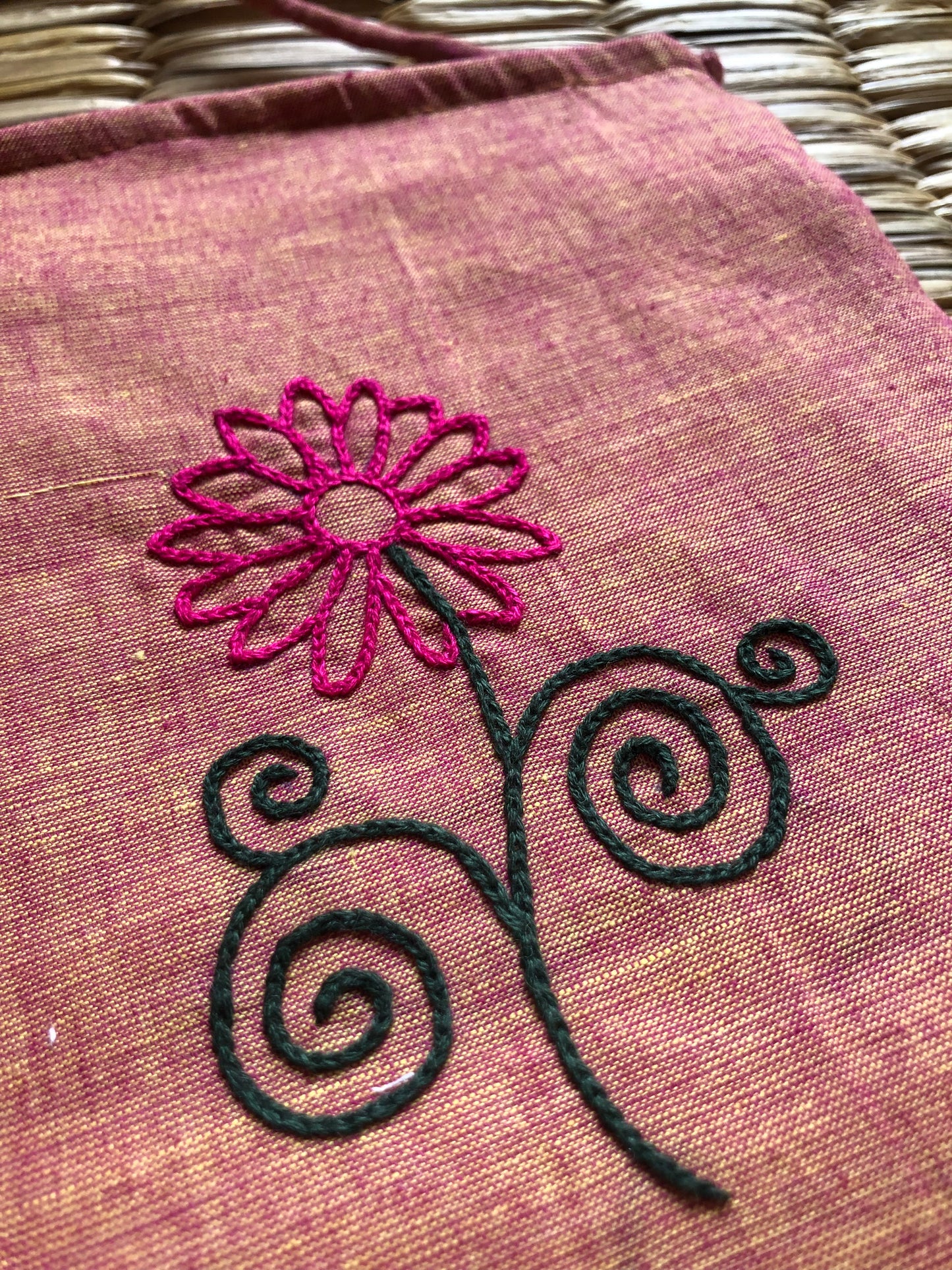 Everyday Embroidered Sling