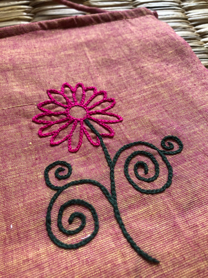 Everyday Embroidered Sling