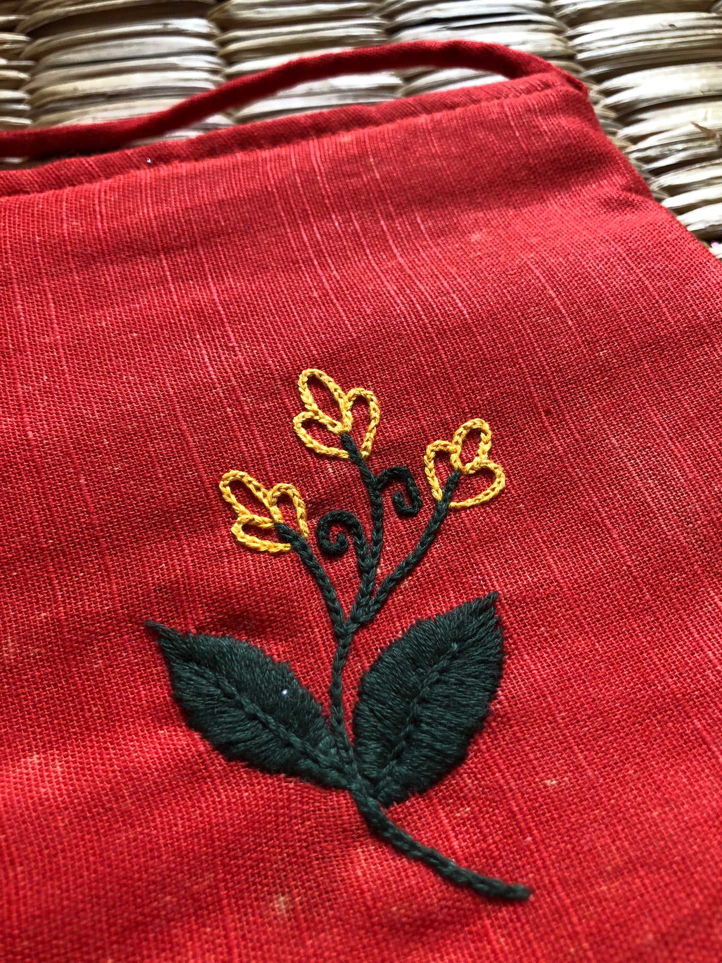 Everyday Embroidered Sling