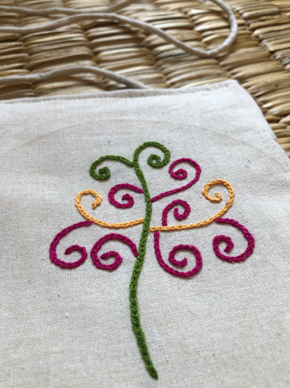 Everyday Embroidered Sling