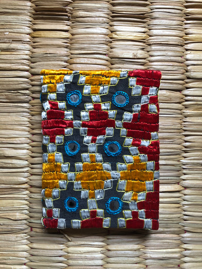 Hand-Embroidered Handmade Paper Journal
