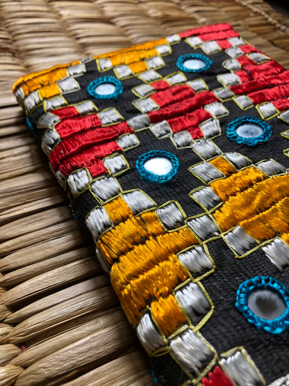 Hand-Embroidered Handmade Paper Journal
