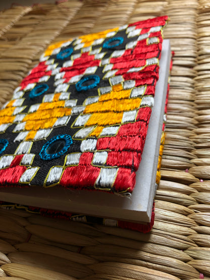 Hand-Embroidered Handmade Paper Journal